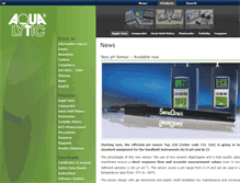 Tablet Screenshot of en.aqualytic.de